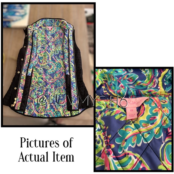 Lilly Pulitzer Getaway Quilted Vest - Picture 4 of 4